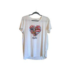 Retrology London SS Tee Shirt Sz Large